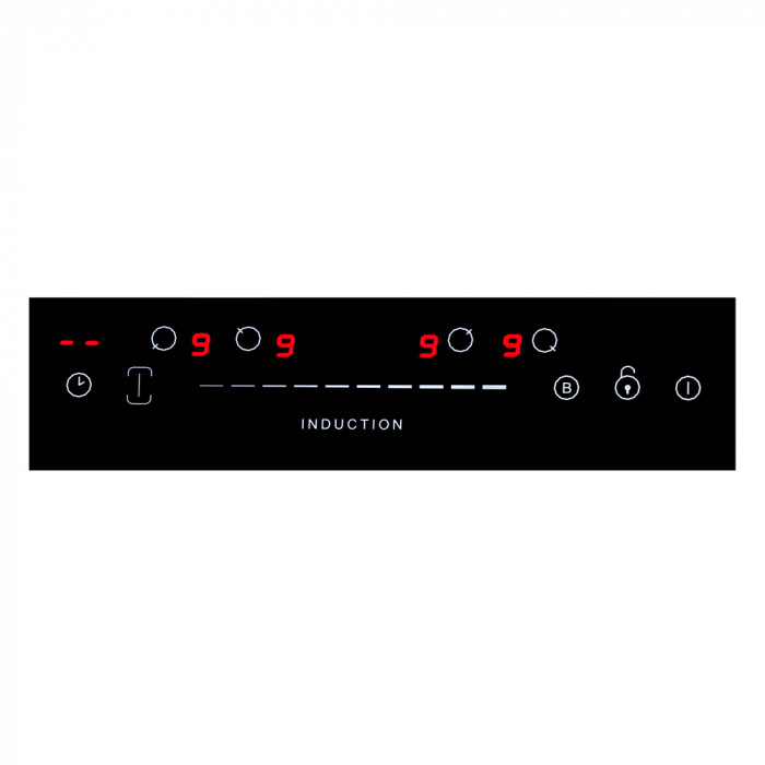 Поверхня індукційна WEILOR WIS 670 BLACK