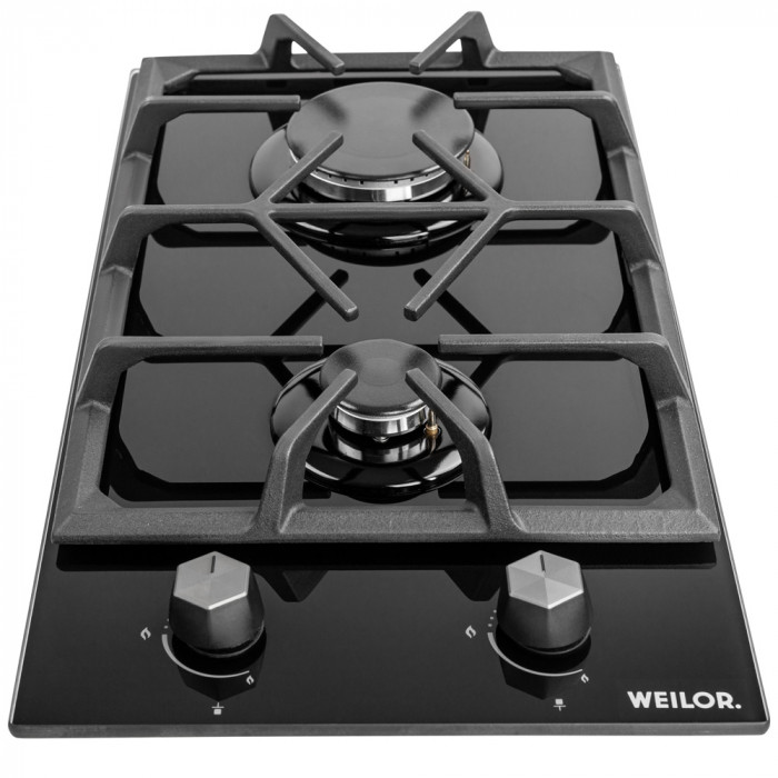 Поверхня газова Domino на склі WEILOR GG 304 BL