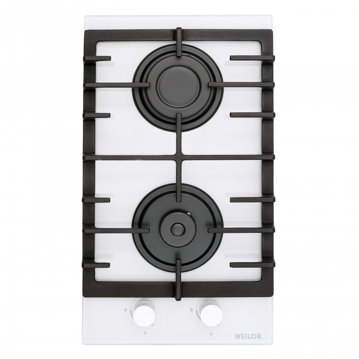 Поверхность газовая Domino на стекле WEILOR GG 306 WH