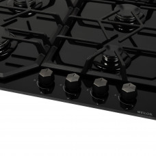 Поверхня газова на склі WEILOR GG 604 BL