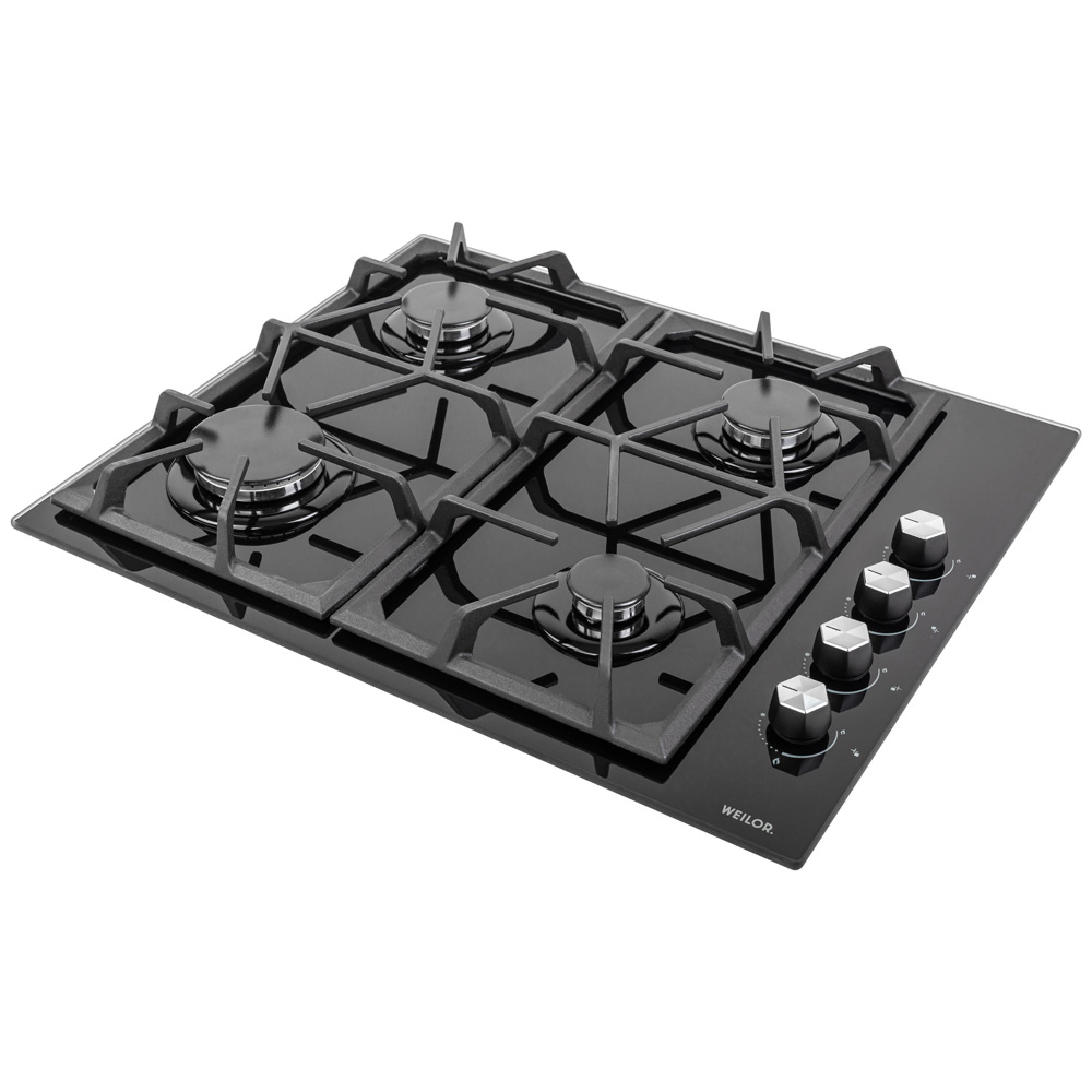 Поверхня газова на склі WEILOR GG 634 BL - зображення 3