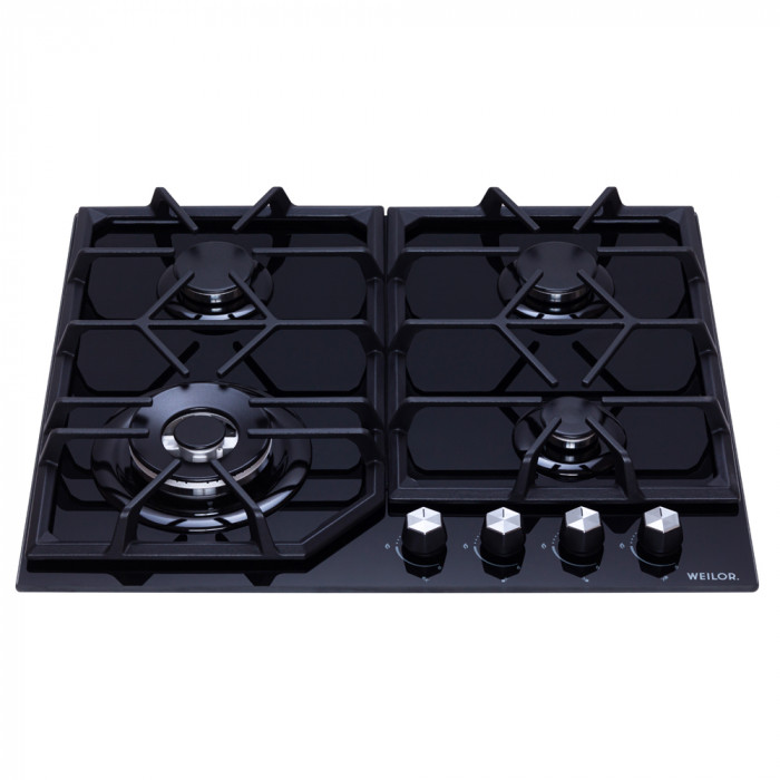 Поверхня газова на склі WEILOR GG W 604 BL