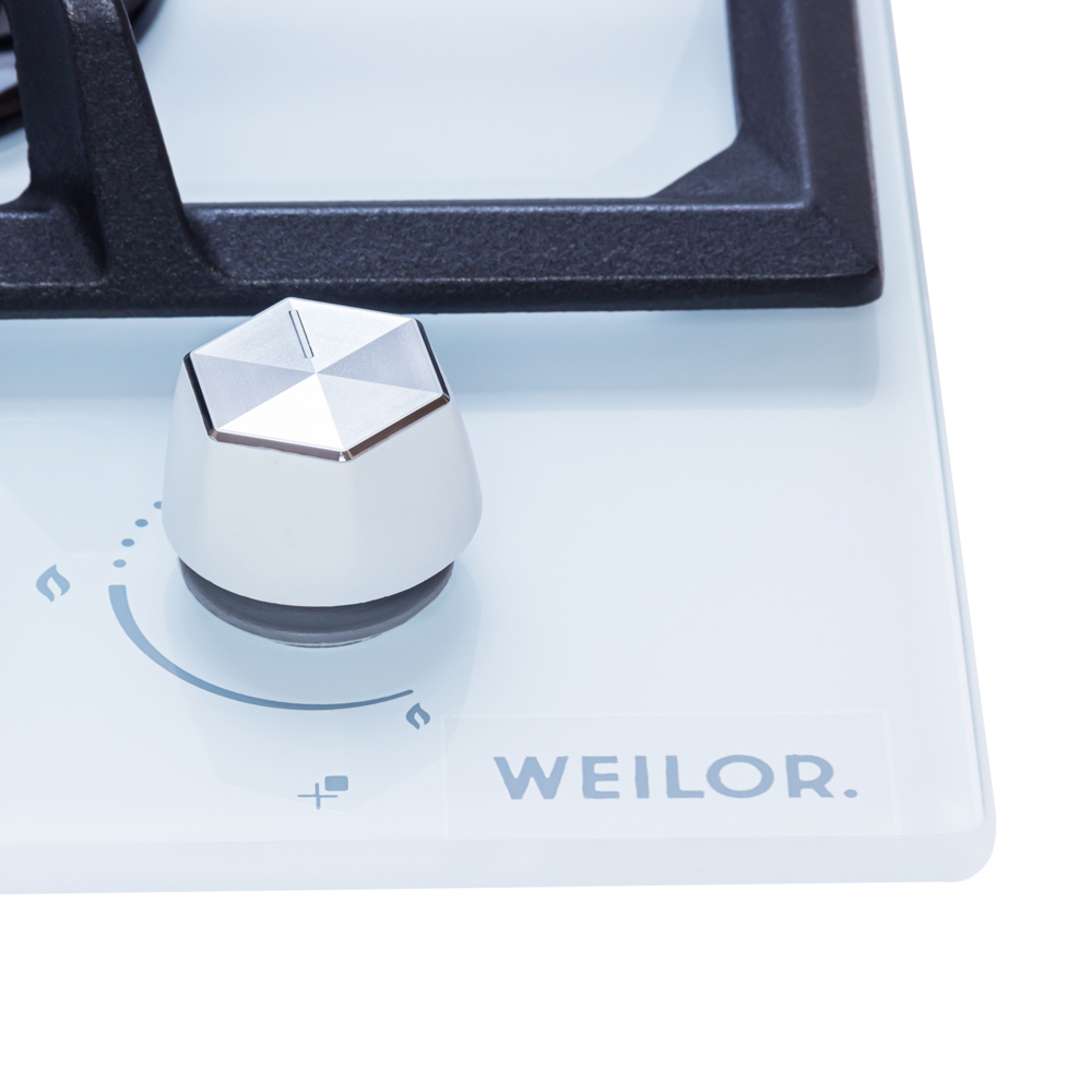 Поверхня газова на склі WEILOR GG W 604 WH - зображення 5