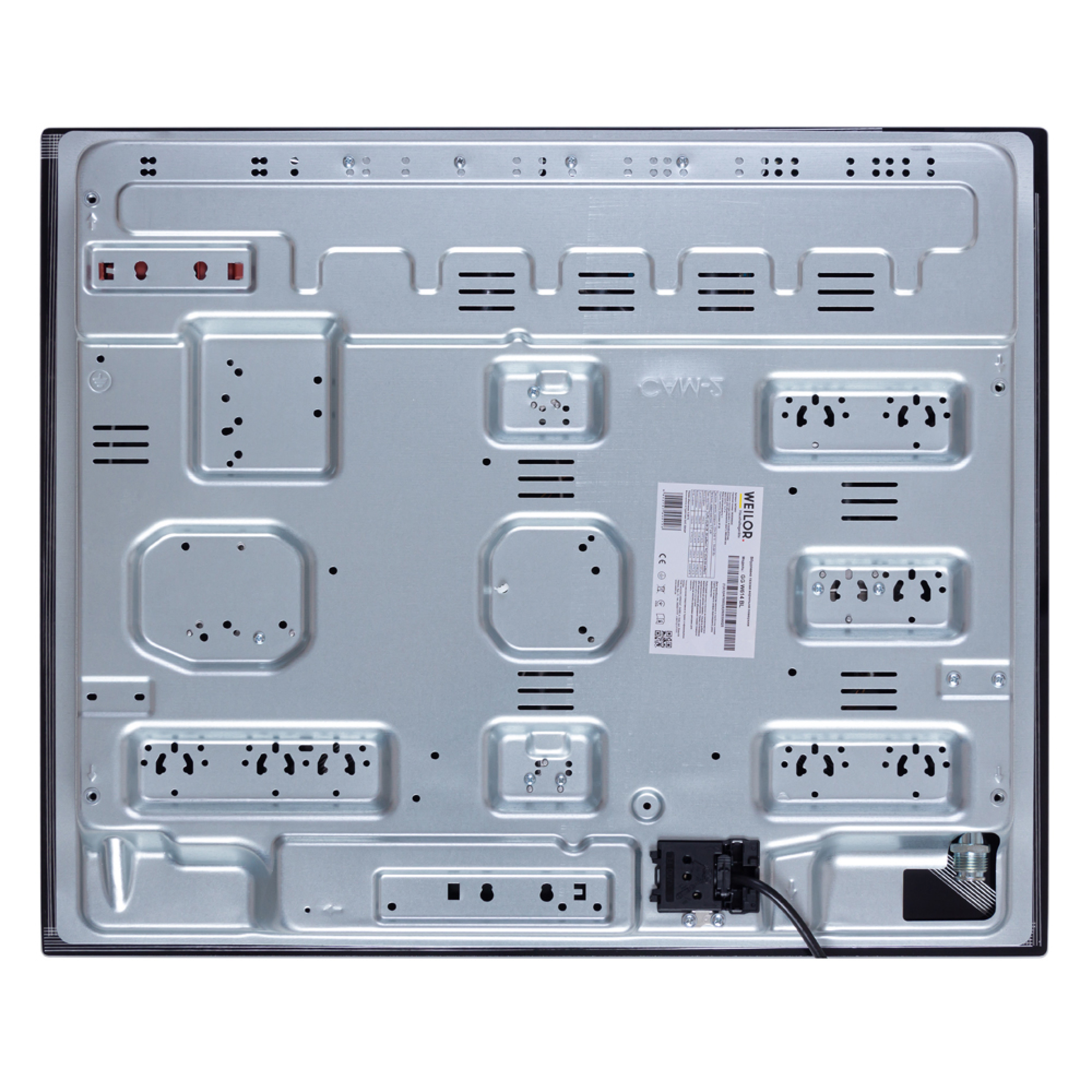 Поверхня газова на склі WEILOR GG W 614 BL - зображення 10