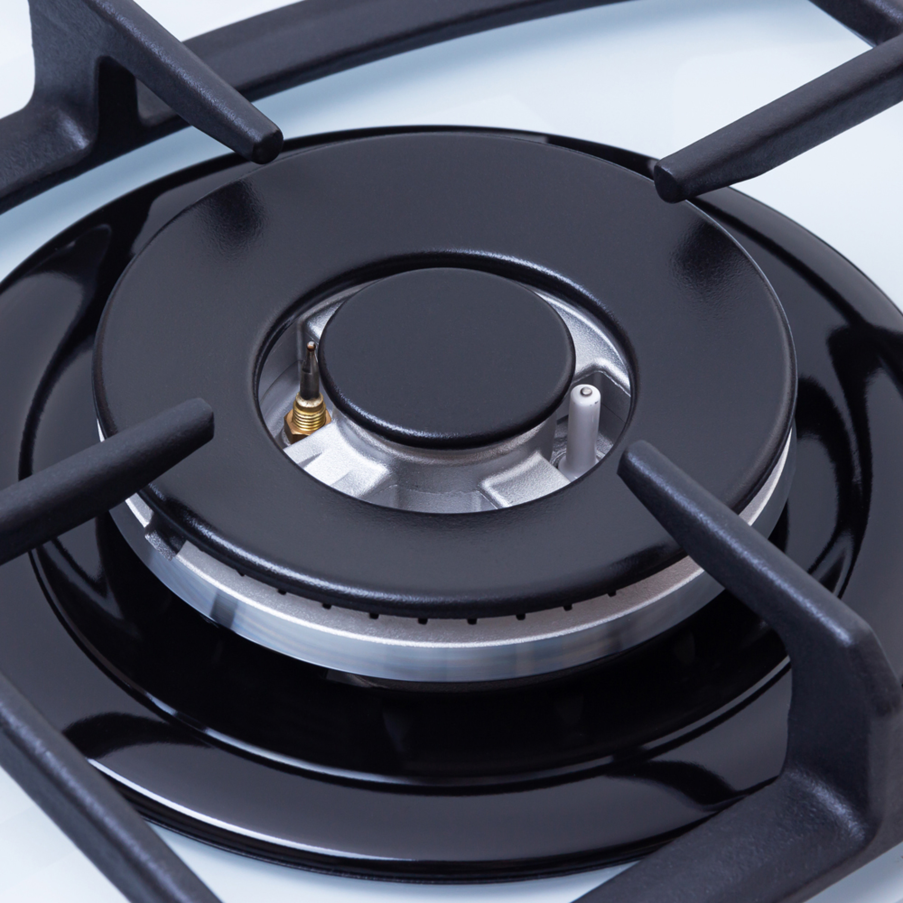 Поверхня газова на склі WEILOR GG W 614 WH - зображення 6