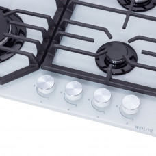 Поверхня газова на склі WEILOR GG W 624 WH