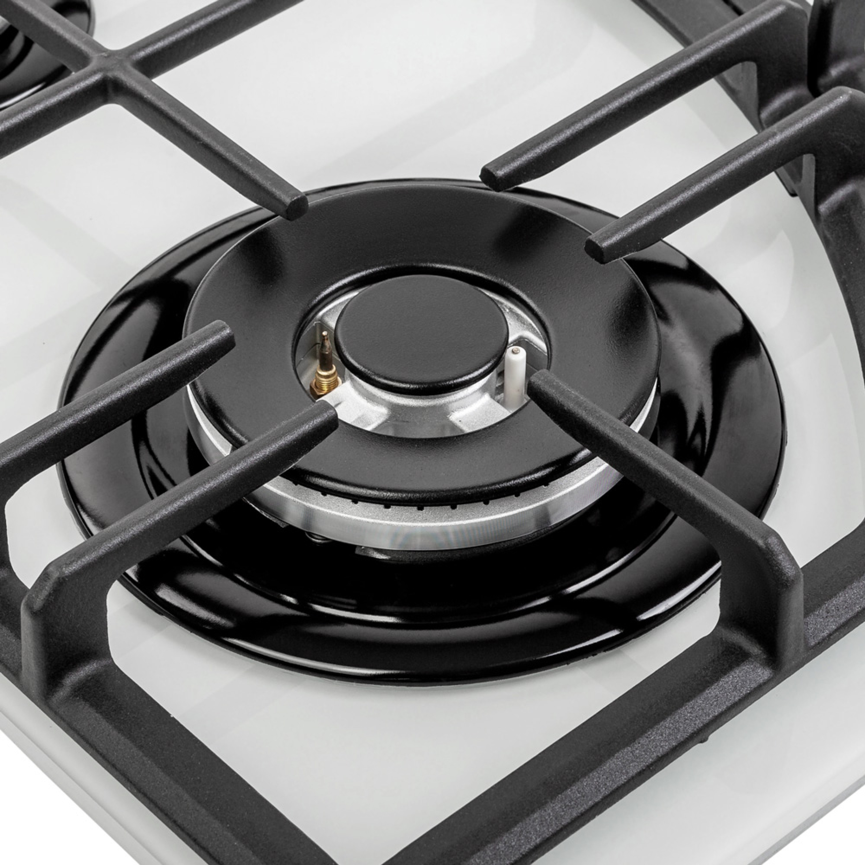 Поверхня газова на склі WEILOR GG W 644 WH - зображення 6