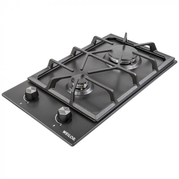 Поверхня газова Domino на металі WEILOR GM 304 BL