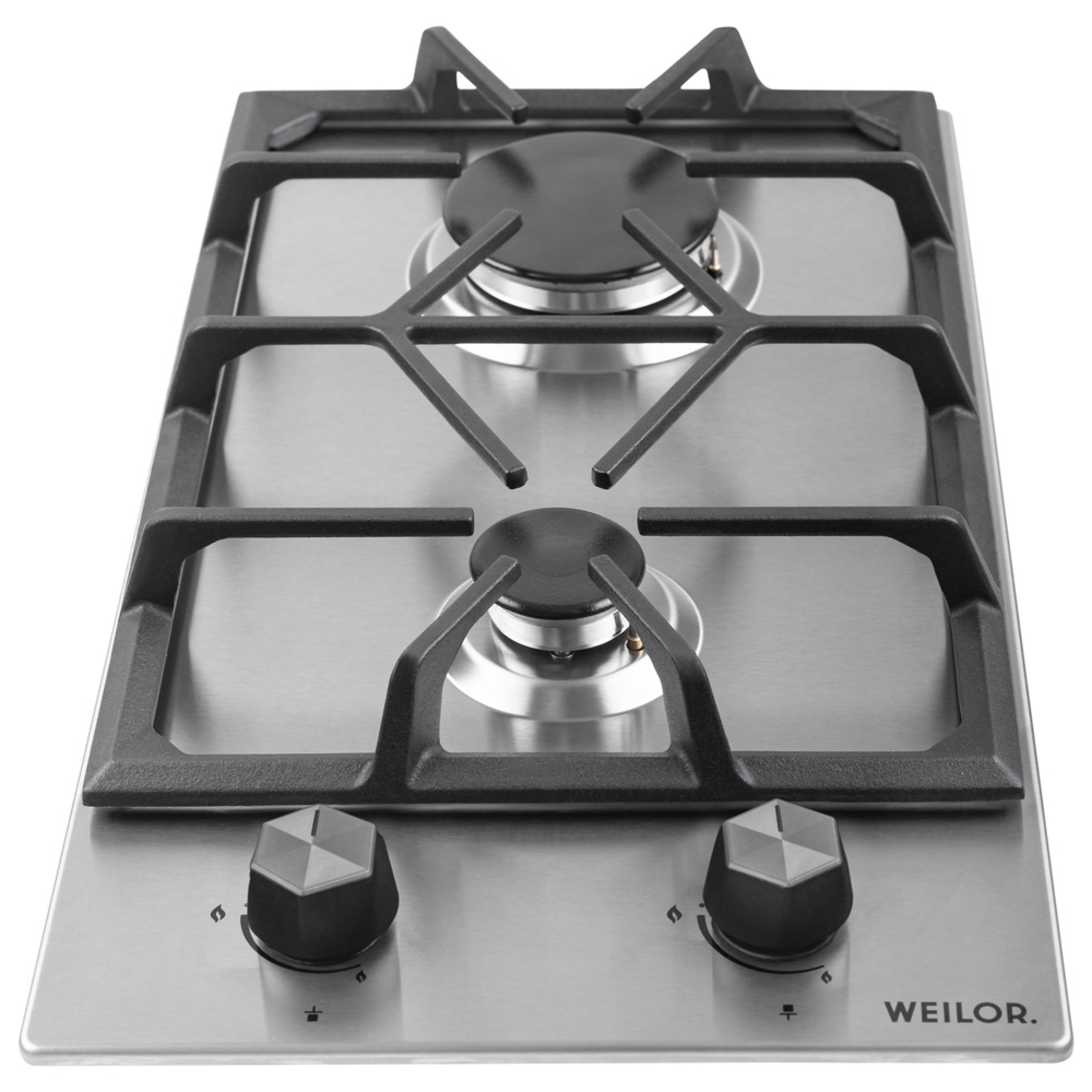 Поверхня газова Domino на металі WEILOR GM 304 SS - зображення 2