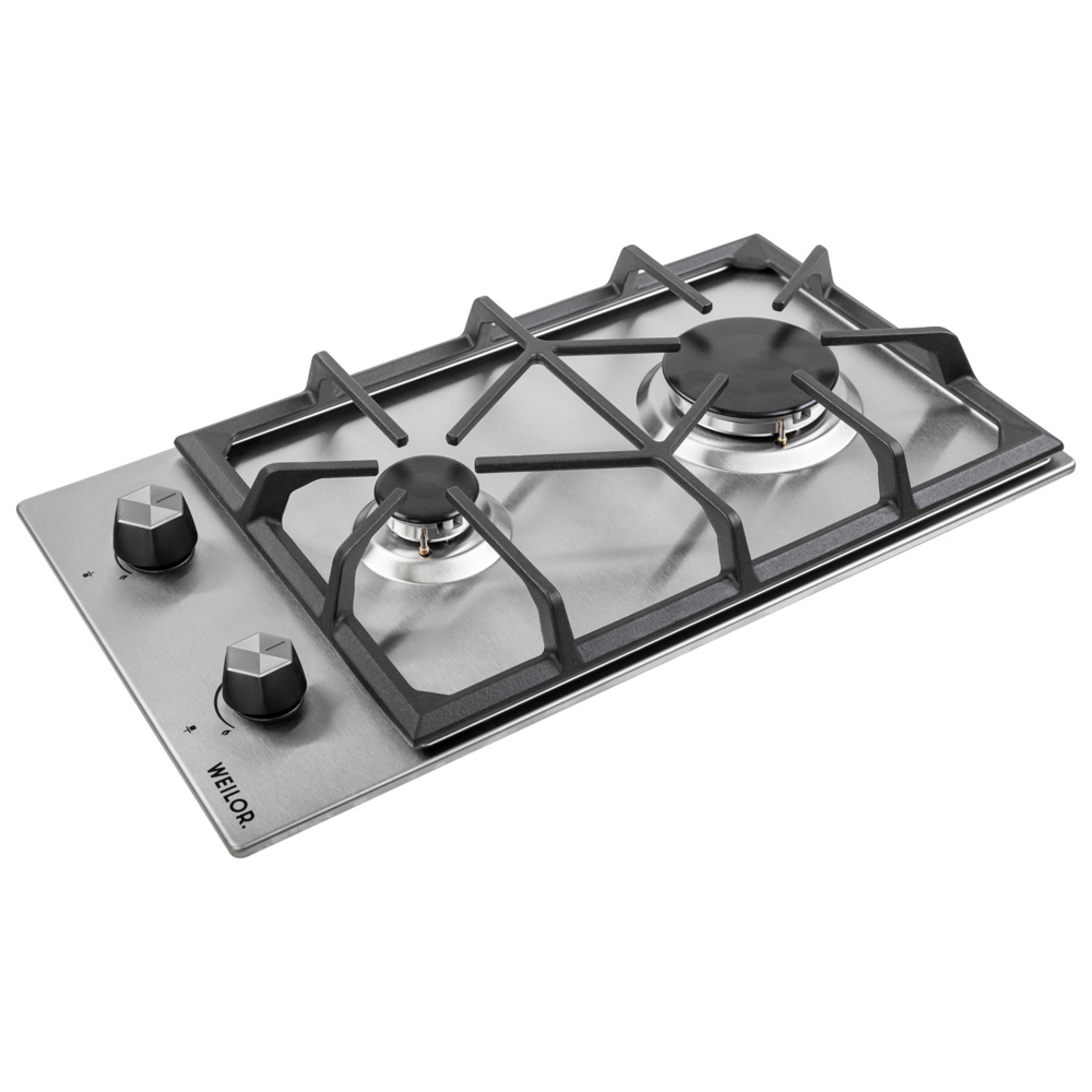 Поверхня газова Domino на металі WEILOR GM 304 SS - зображення 4