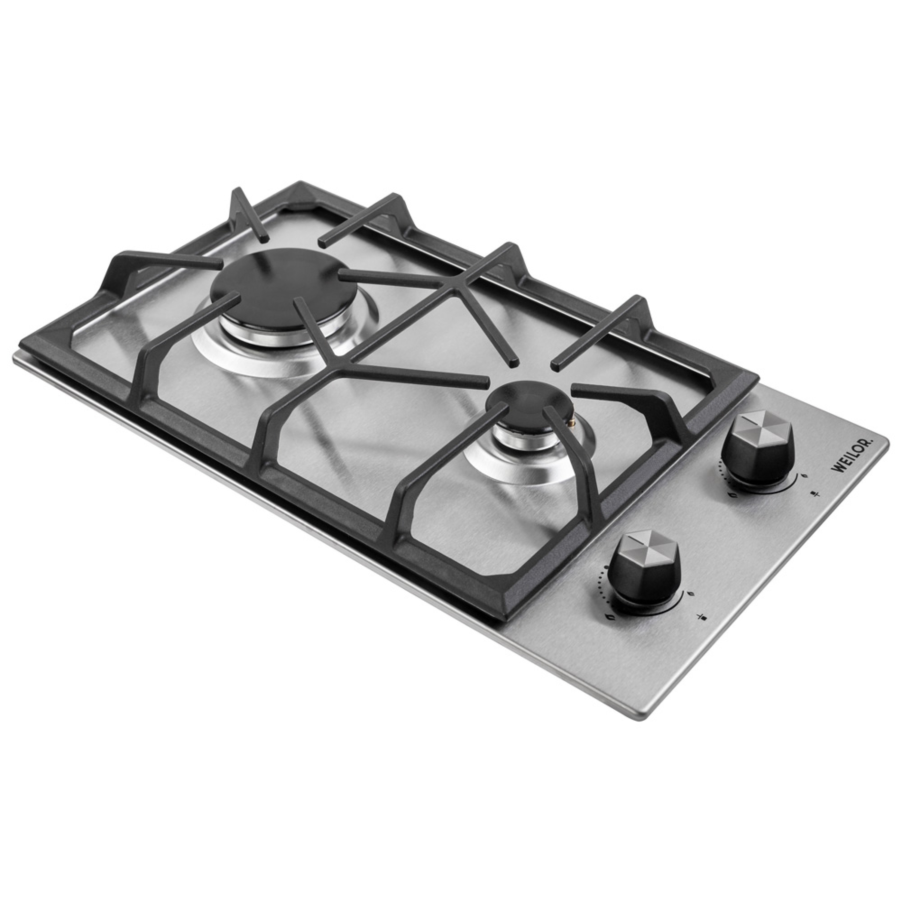 Поверхня газова Domino на металі WEILOR GM 304 SS - зображення 3