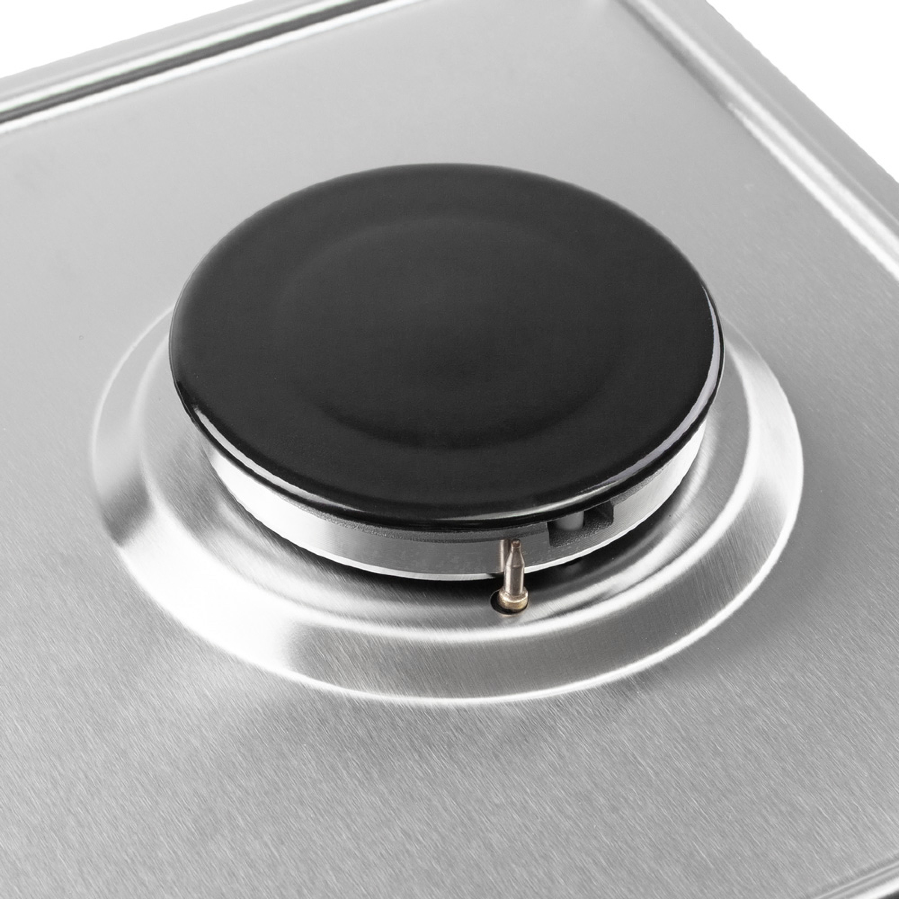 Поверхня газова Domino на металі WEILOR GM 304 SS - зображення 6