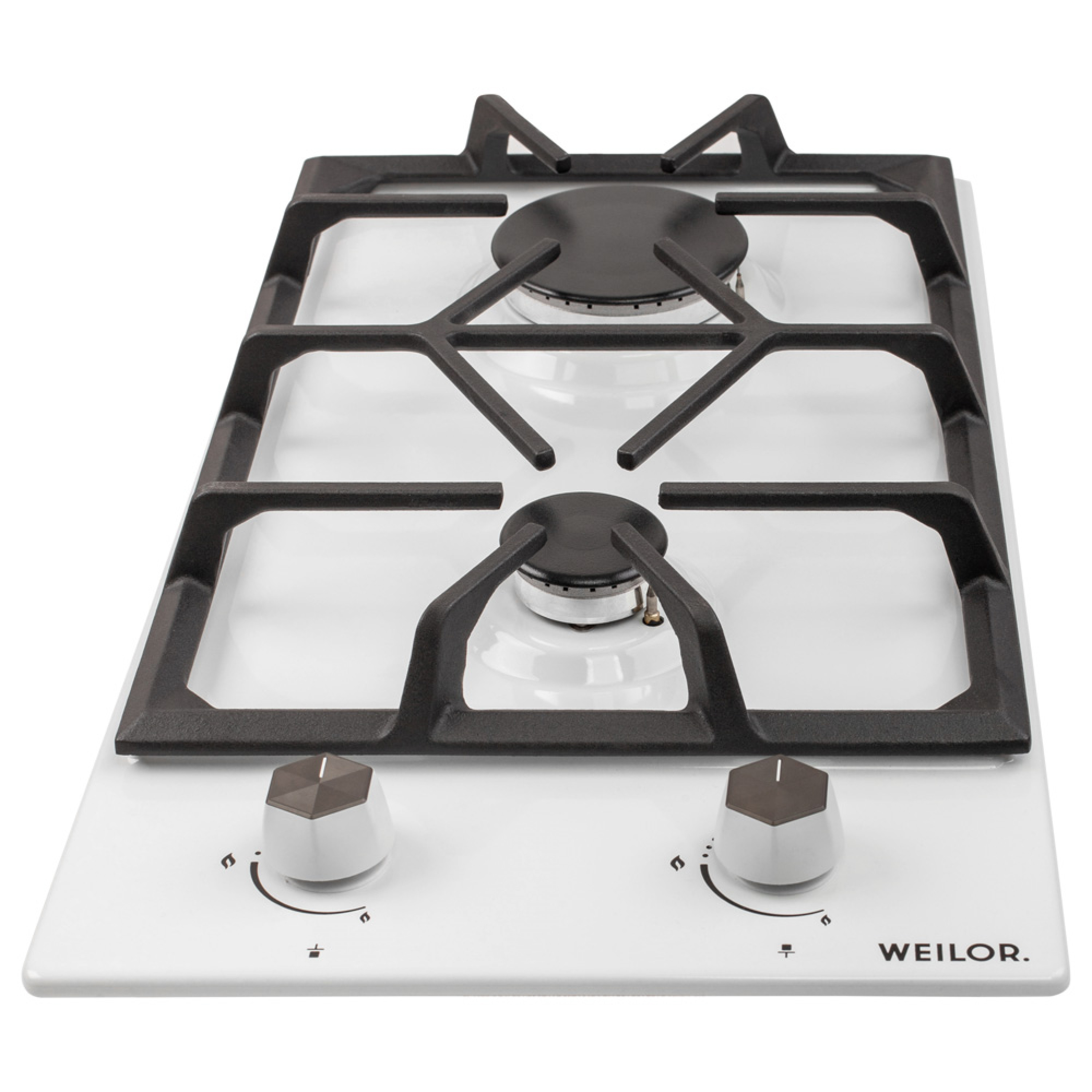 Поверхня газова Domino на металі WEILOR GM 304 WH - зображення 2