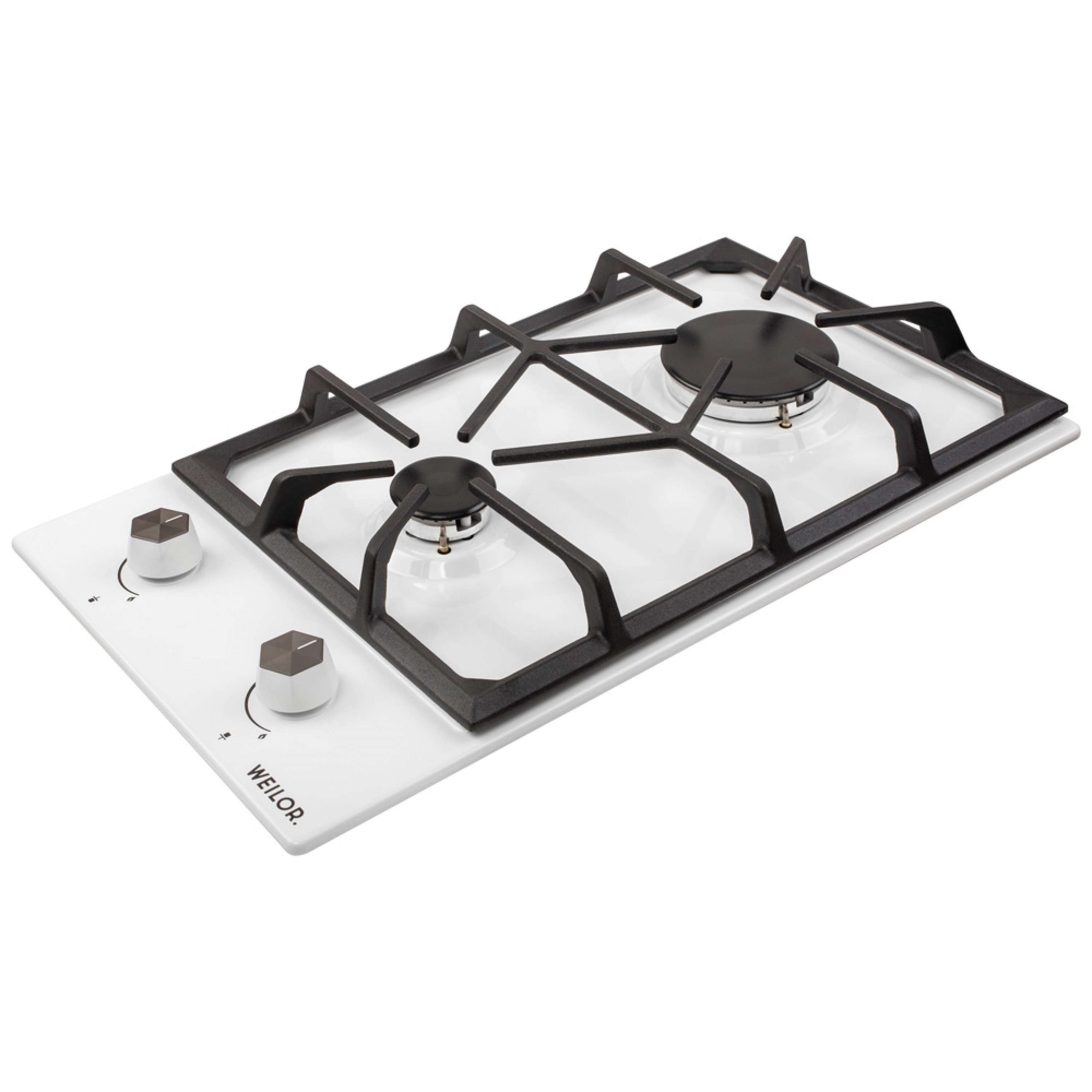 Поверхня газова Domino на металі WEILOR GM 304 WH - зображення 3