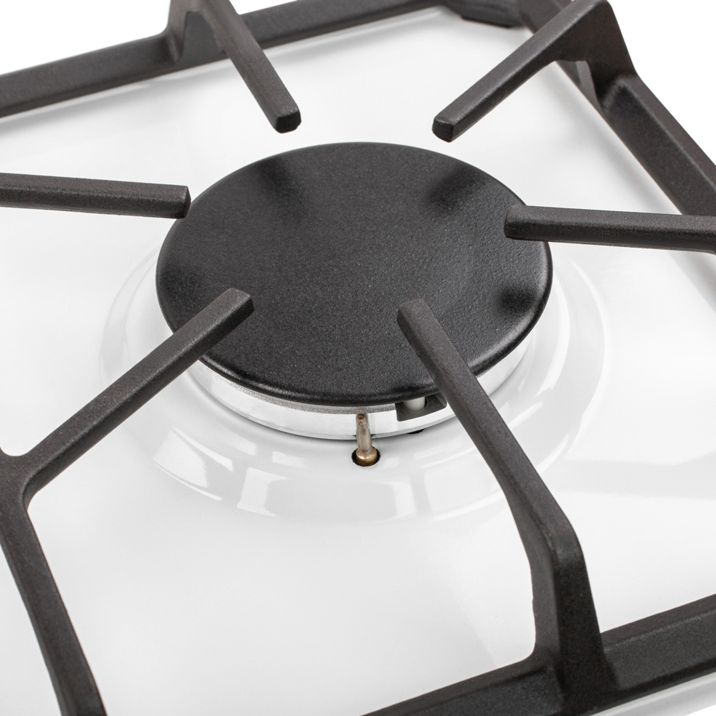 Поверхня газова Domino на металі WEILOR GM 304 WH - зображення 6