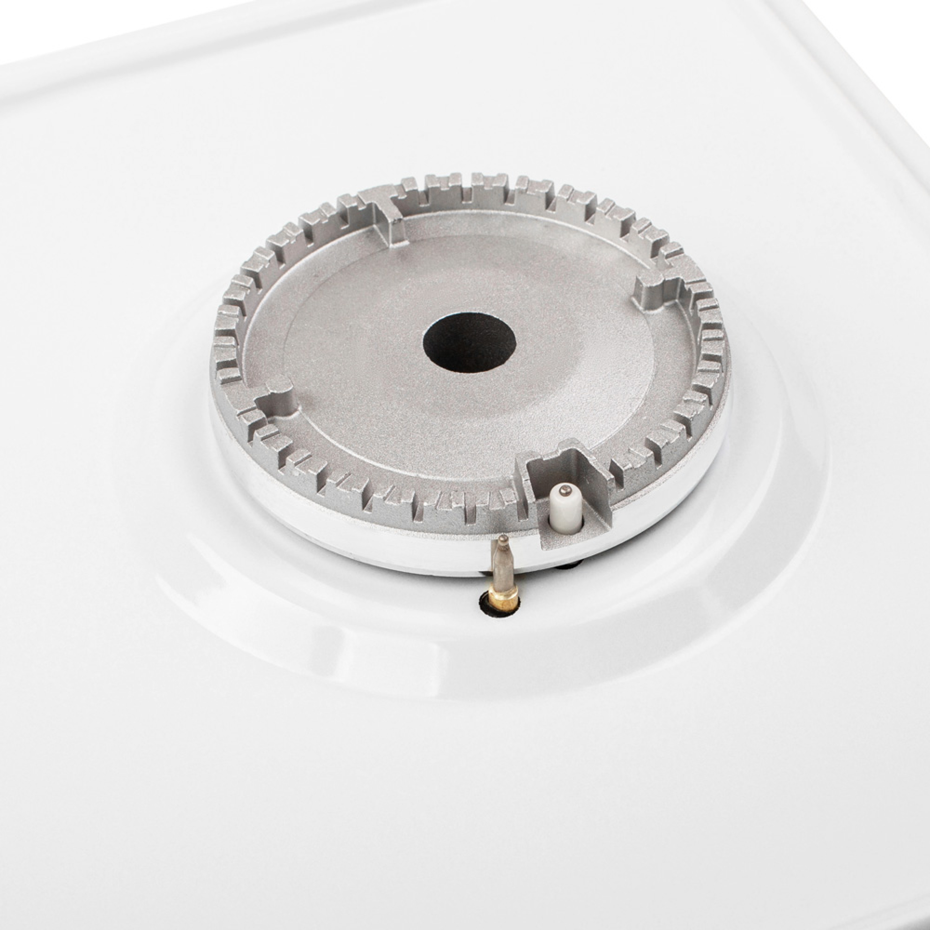Поверхня газова Domino на металі WEILOR GM 304 WH - зображення 8