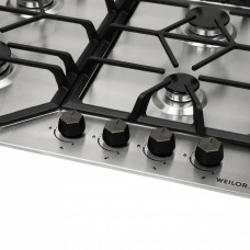 Поверхность газовая на металле WEILOR GM 604 SS