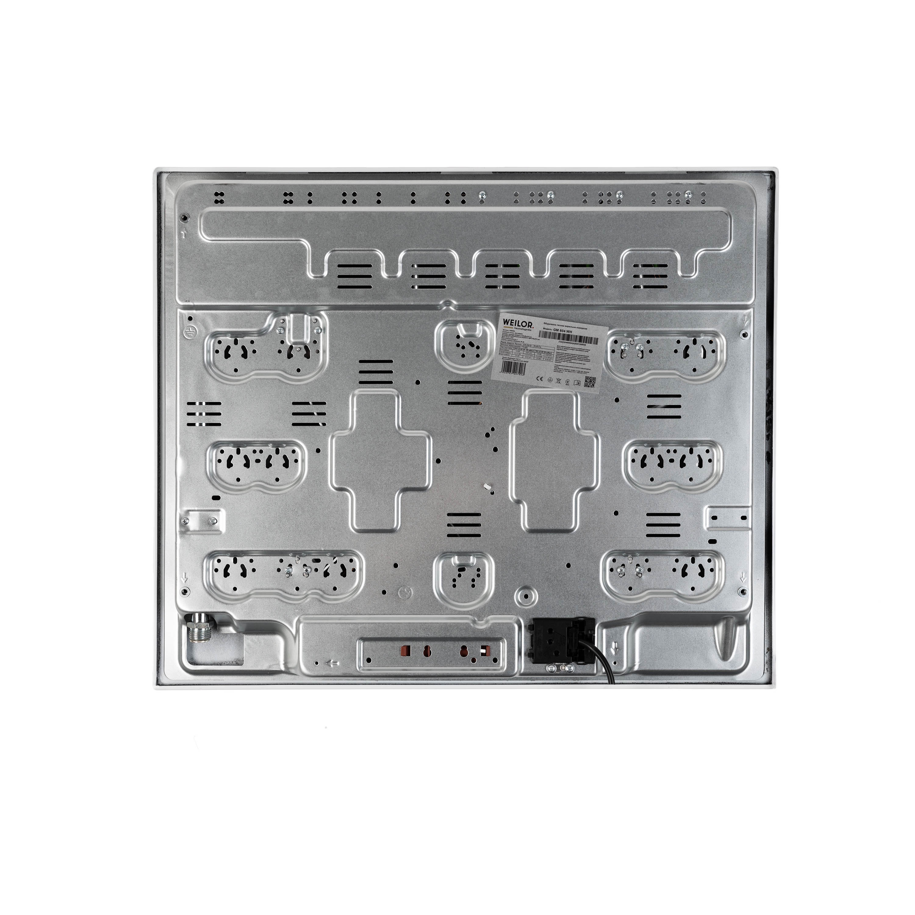 Поверхня газова на металі WEILOR GM 604 WH - зображення 9