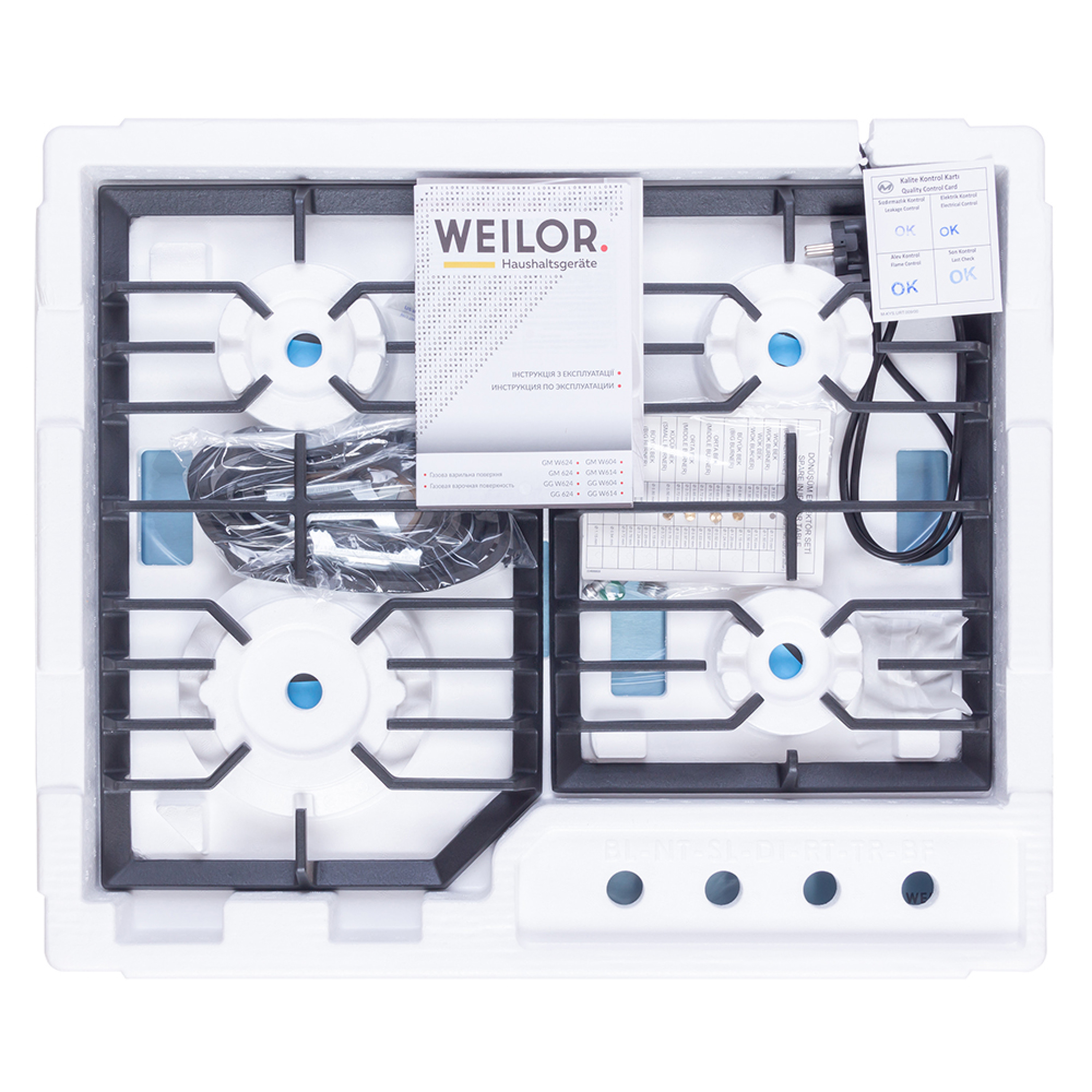 Поверхня газова на металі WEILOR GM 624 SS - зображення 12