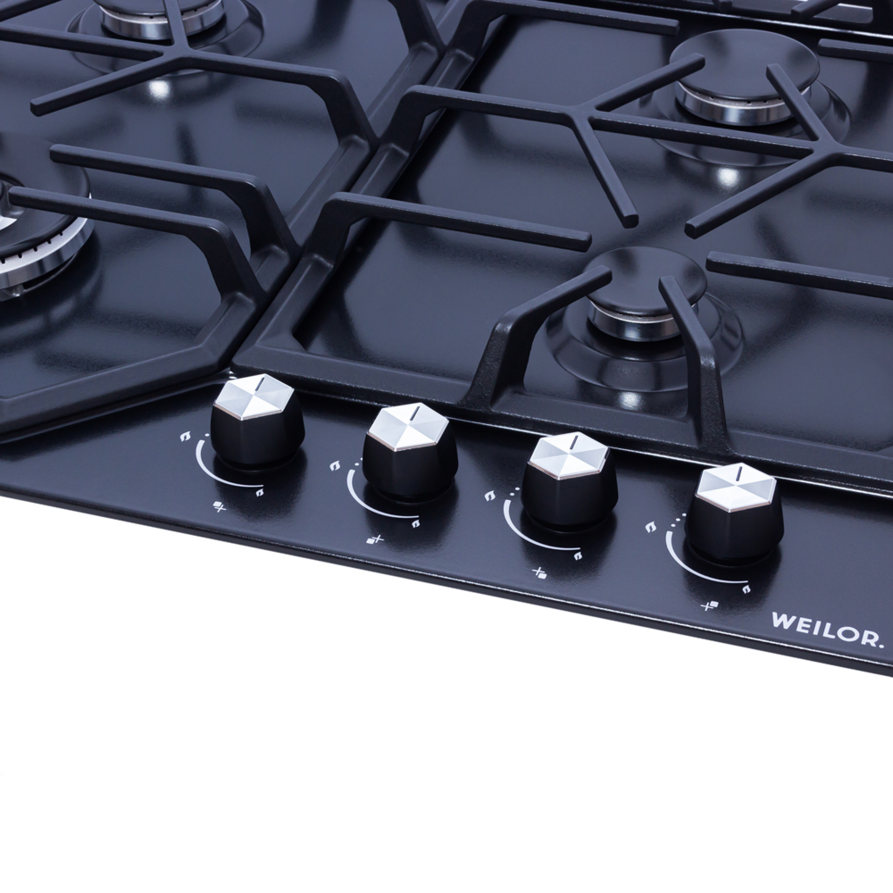 Поверхня газова на металі WEILOR GM W 604 BL - зображення 4