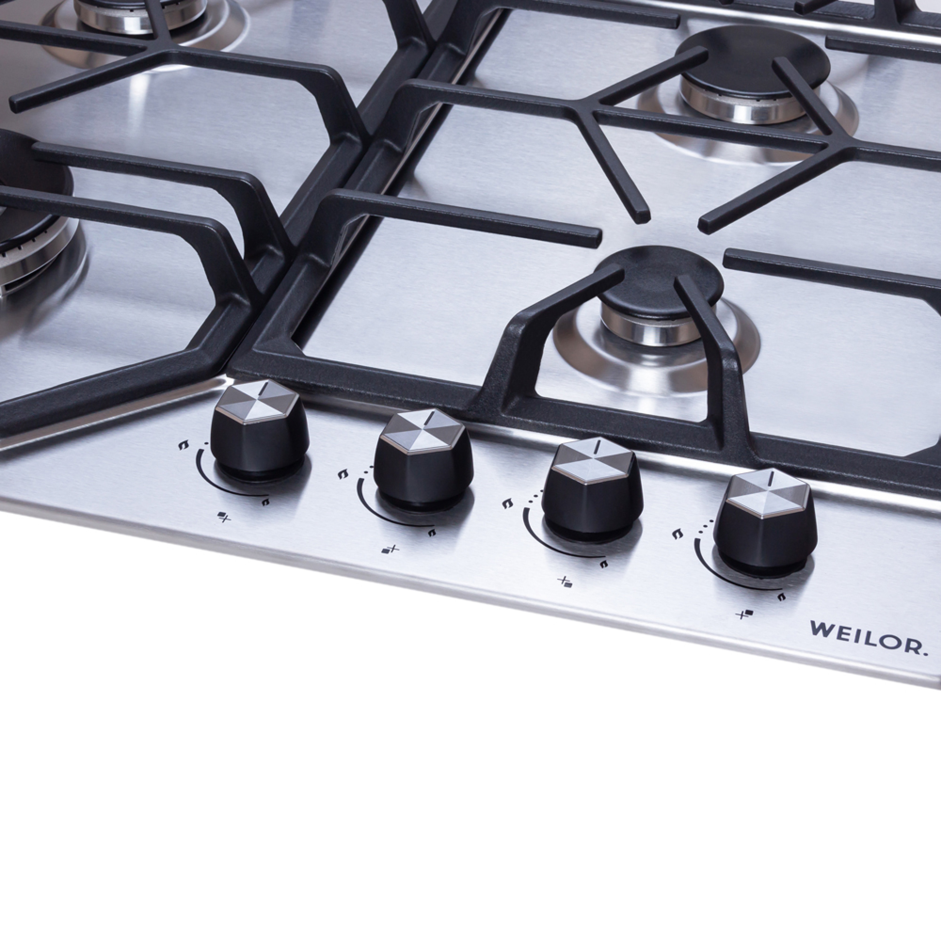 Поверхня газова на металі WEILOR GM W 604 SS - зображення 4