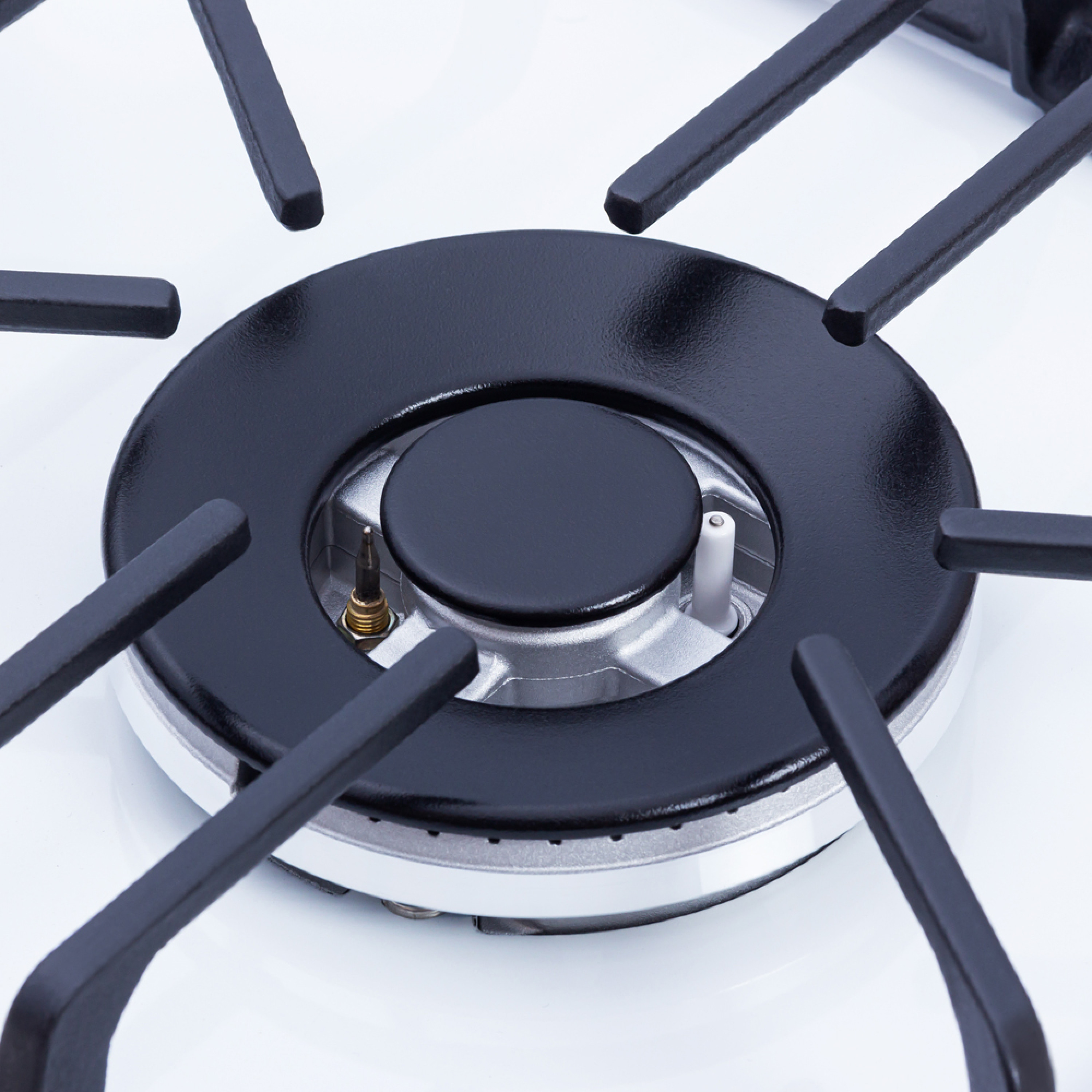 Поверхня газова на металі WEILOR GM W 604 WH - зображення 6
