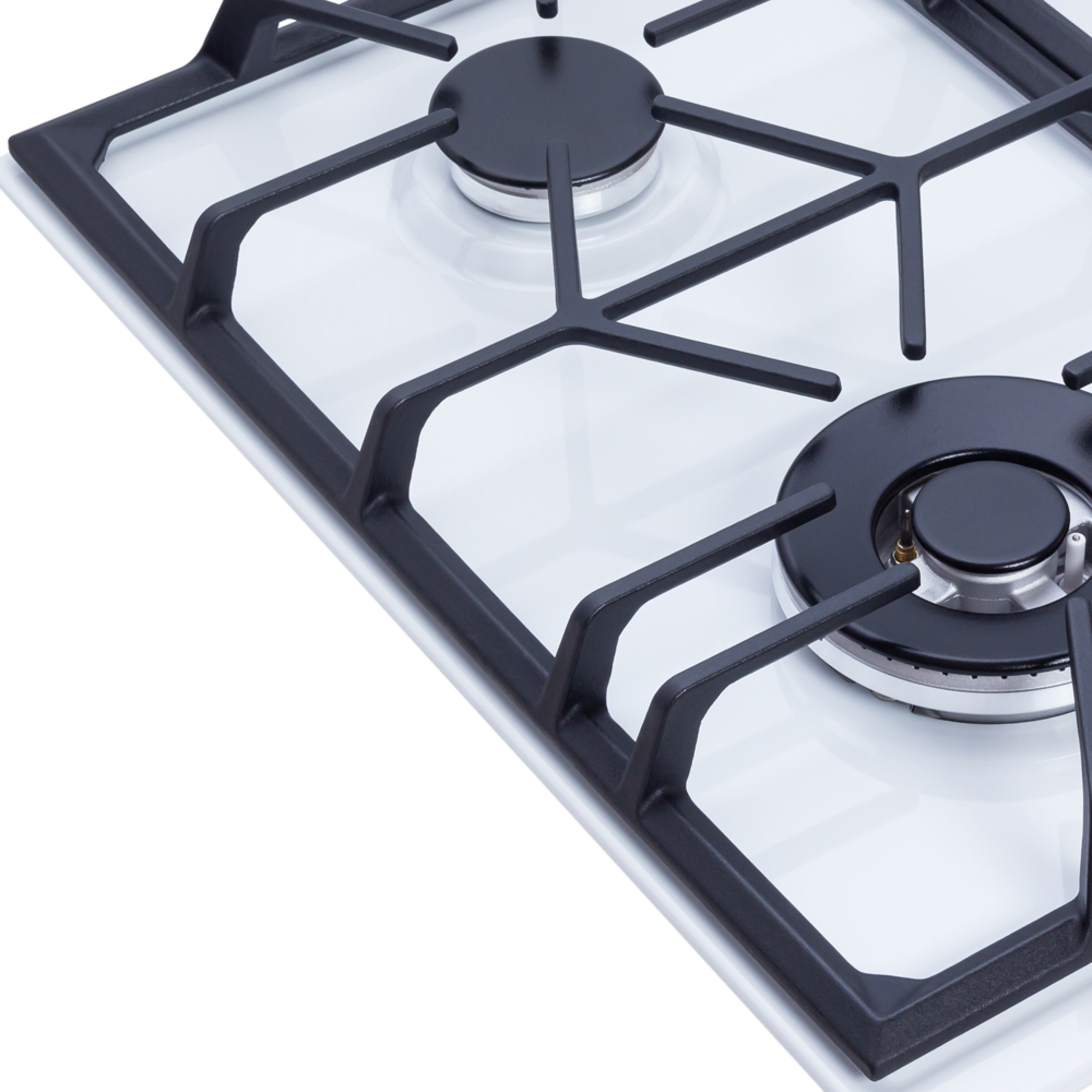 Поверхня газова на металі WEILOR GM W 604 WH - зображення 9