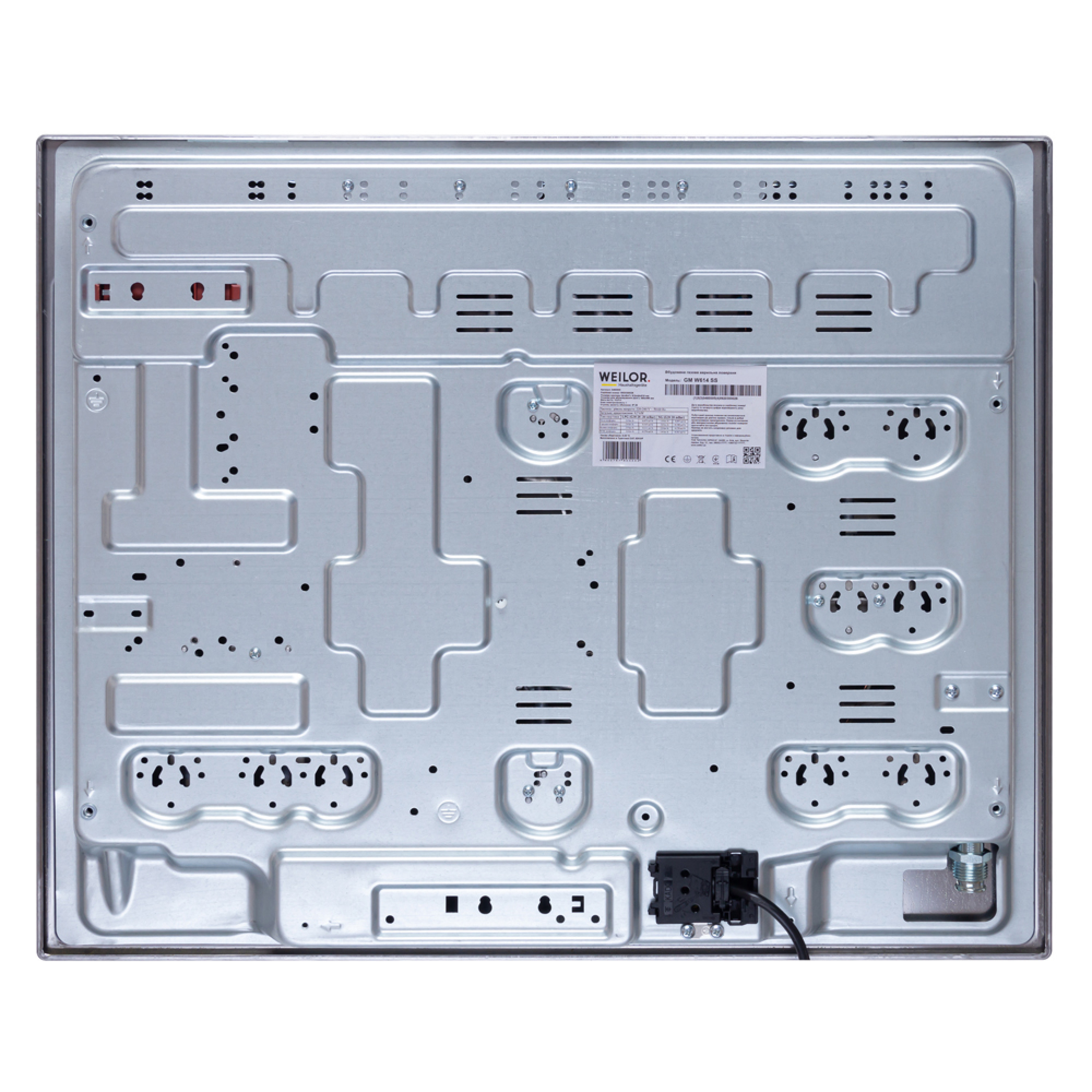 Поверхня газова на металі WEILOR GM W 614 SS - зображення 10