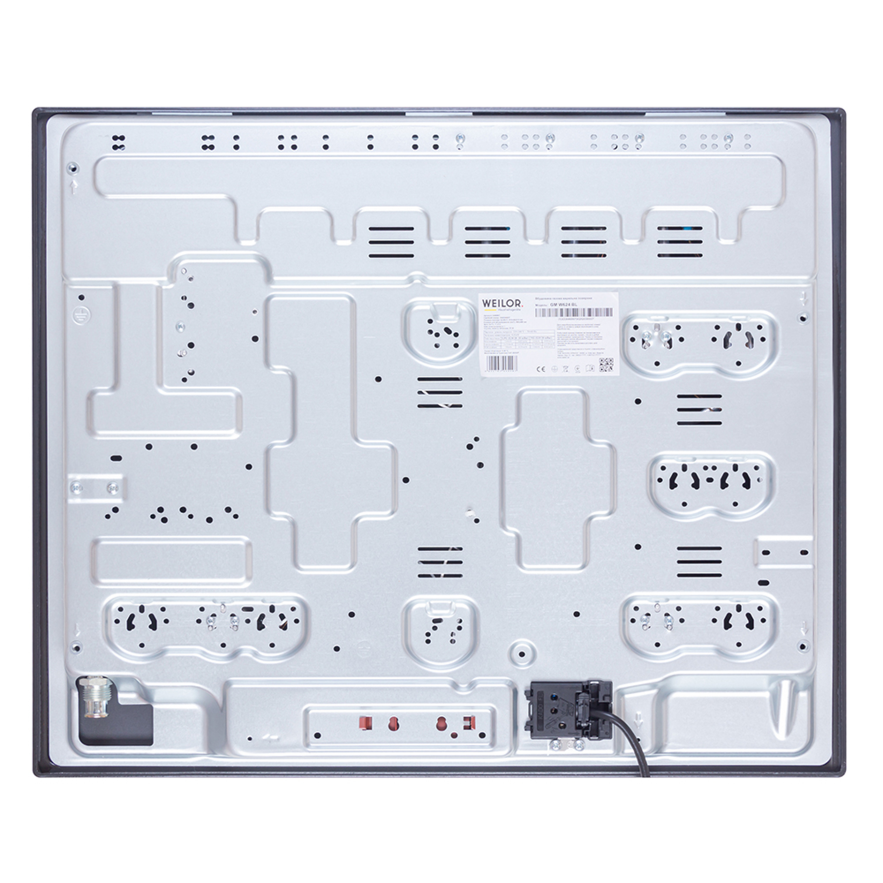 Поверхня газова на металі WEILOR GM W 624 BL - зображення 10