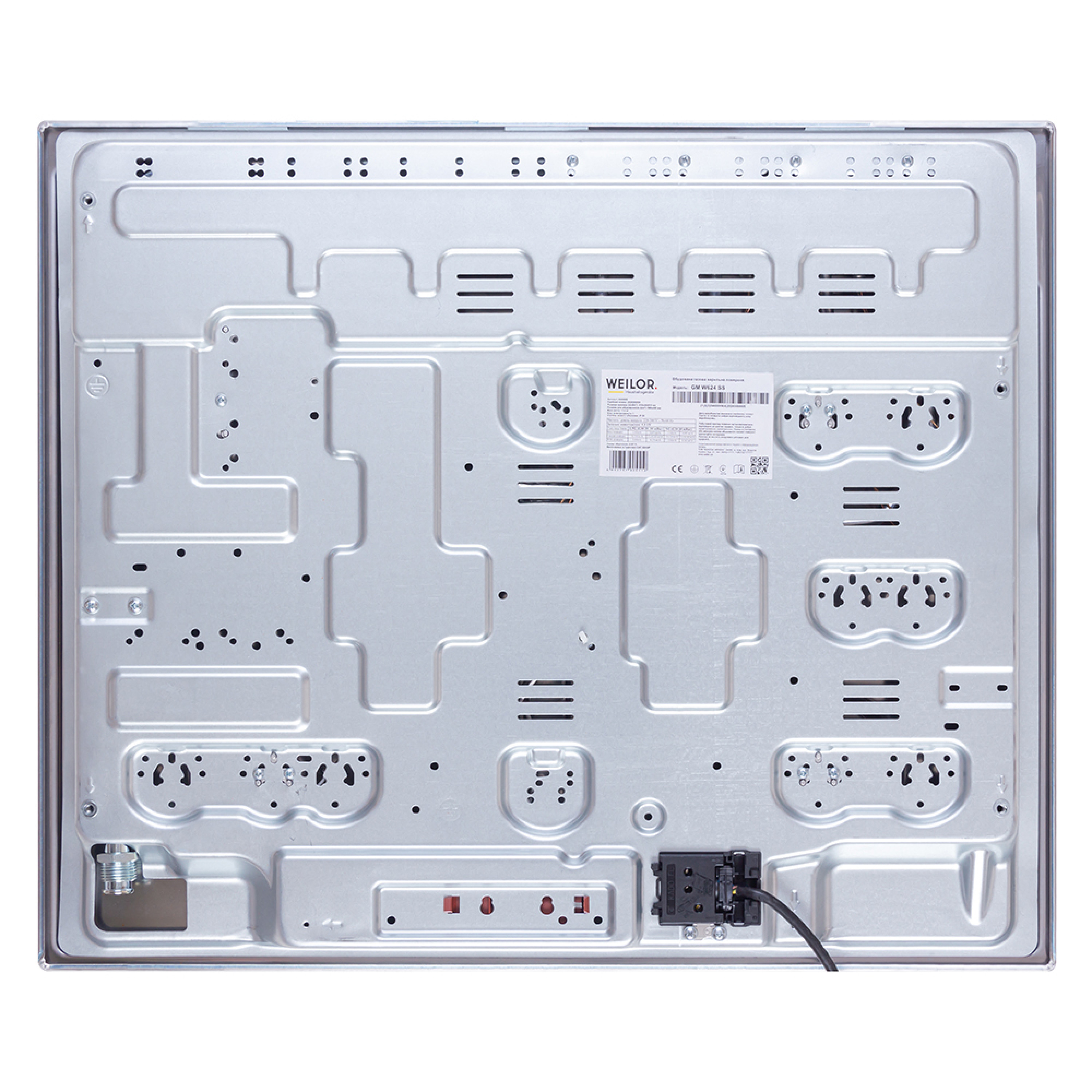 Поверхня газова на металі WEILOR GM W 624 SS - зображення 10