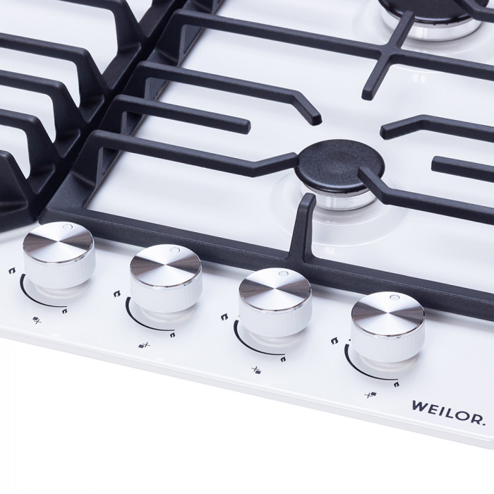 Поверхность газовая на металле WEILOR GM W 624 WH