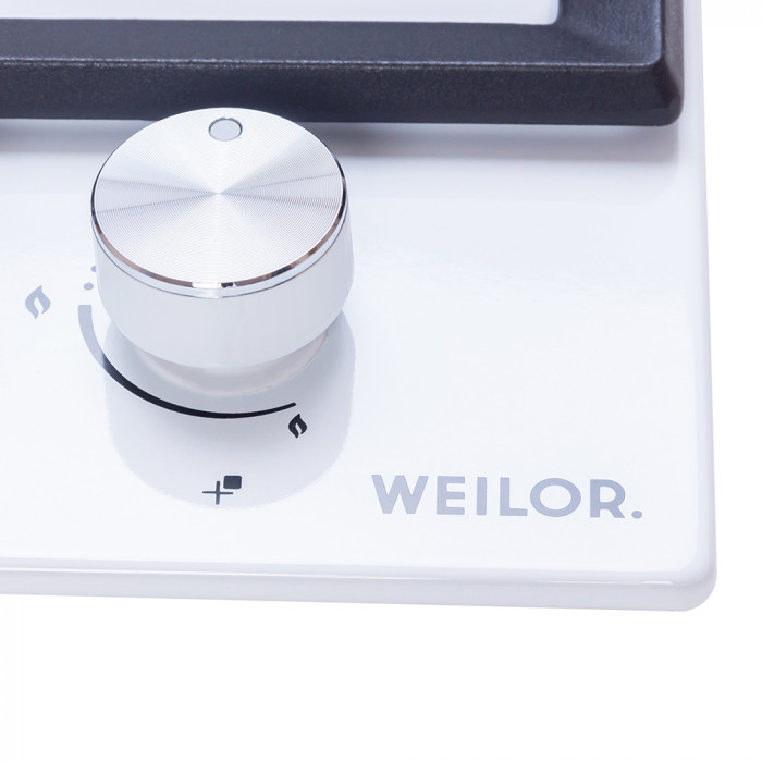 Поверхность газовая на металле WEILOR GM W 624 WH