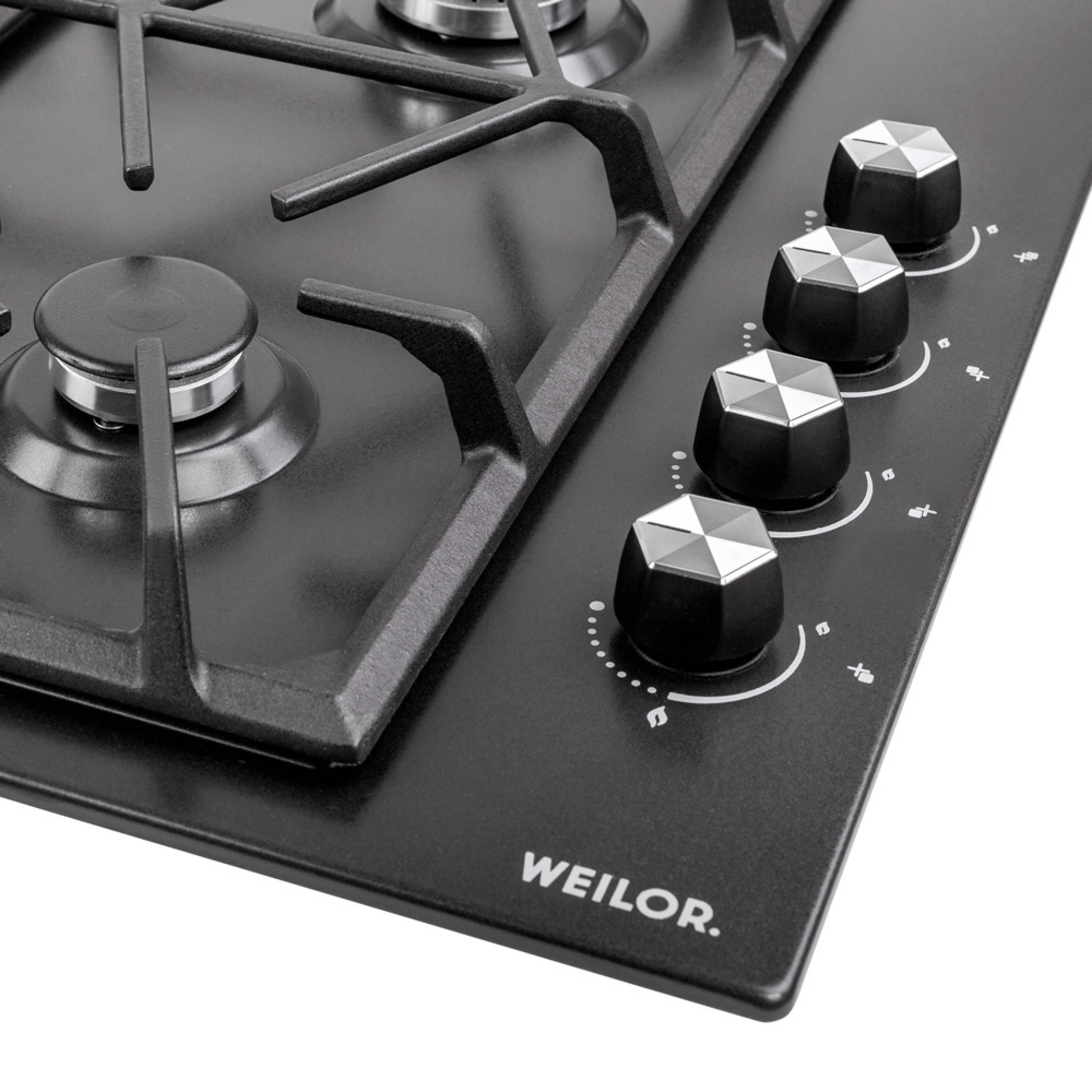 Поверхня газова на металі WEILOR GM W 634 BL - зображення 5