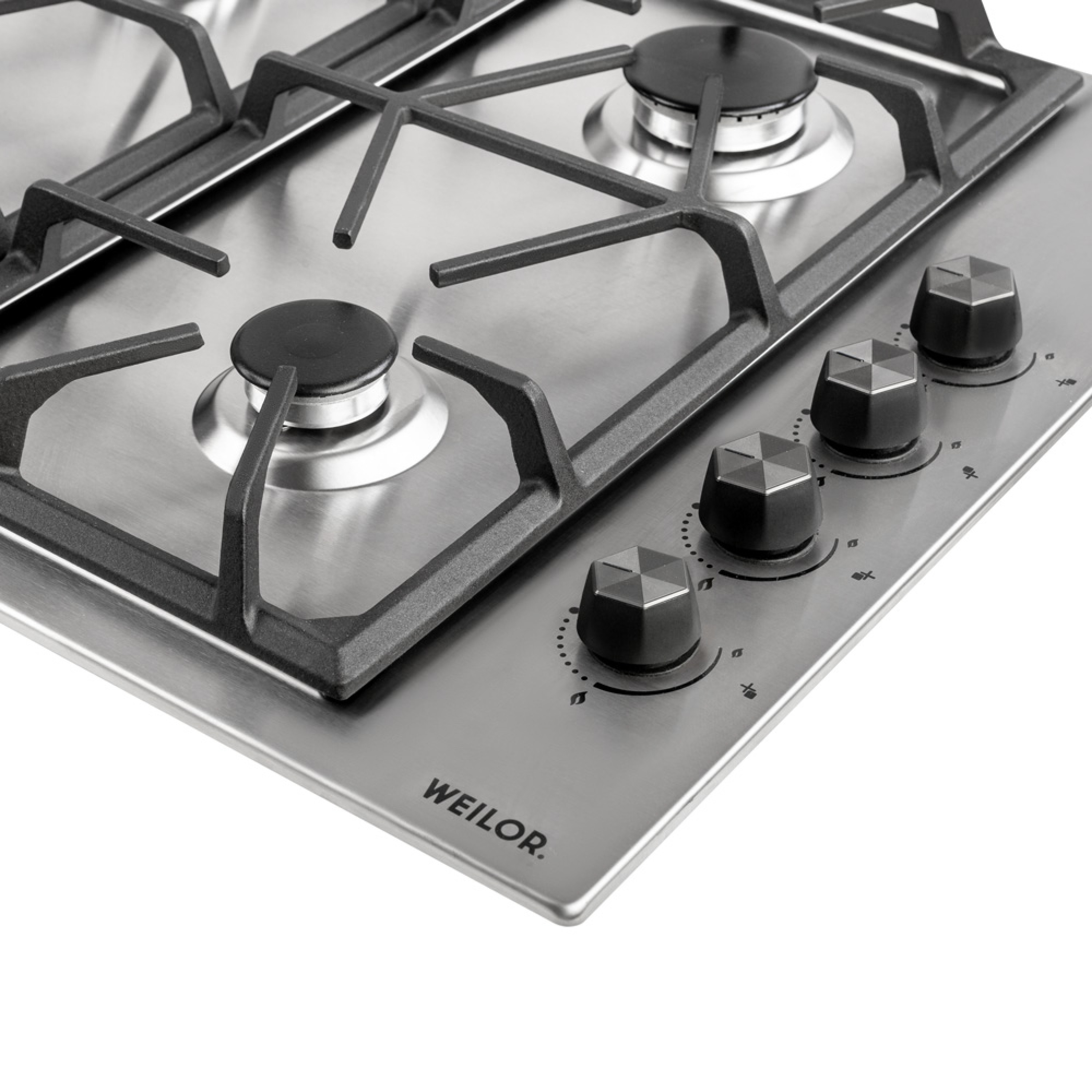 Поверхня газова на металі WEILOR GM W 634 SS - зображення 5