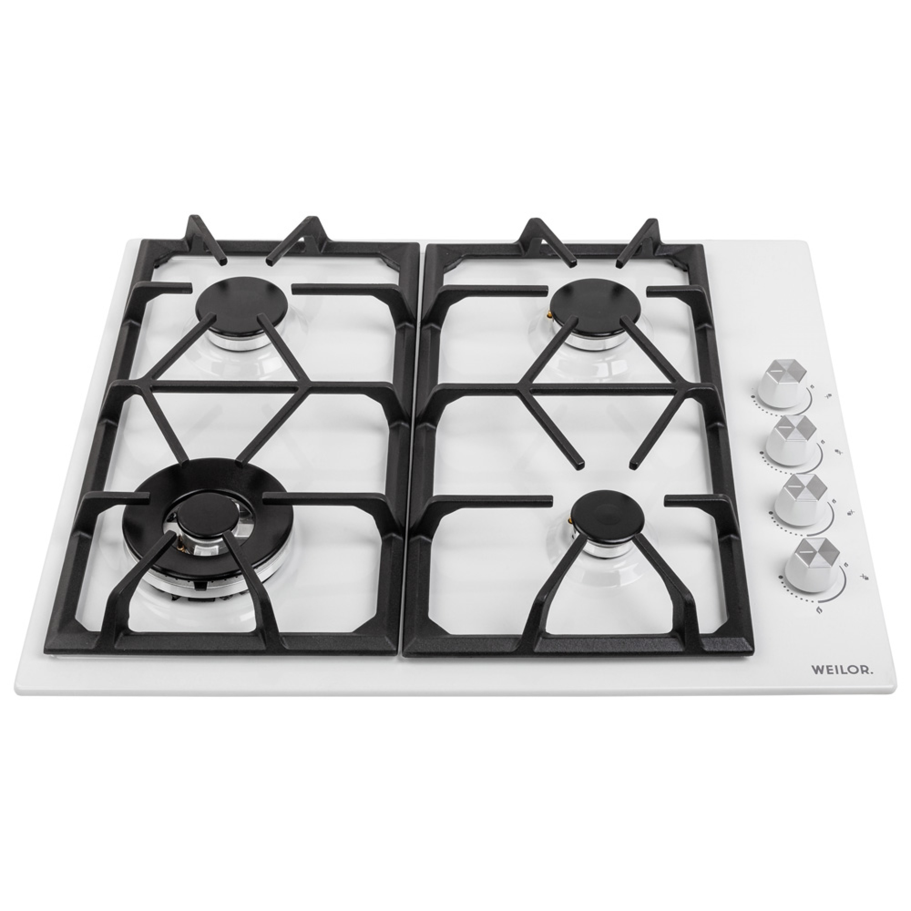 Поверхня газова на металі WEILOR GM W 634 WH - зображення 2