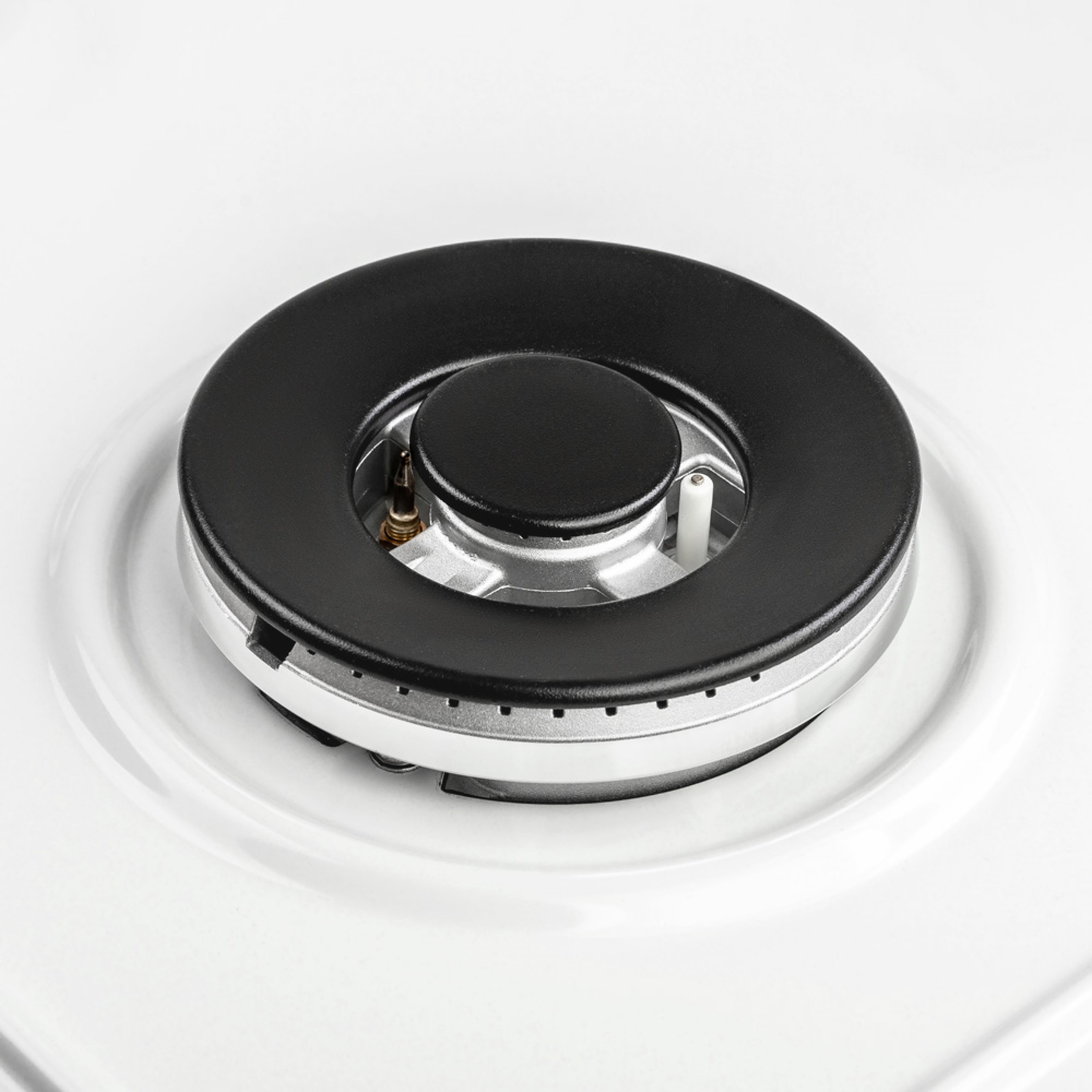 Поверхня газова на металі WEILOR GM W 634 WH - зображення 7