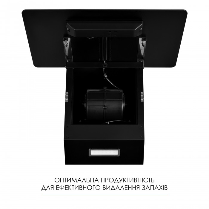Витяжка декоративна похила WEILOR AURA WDS 63 BLACK