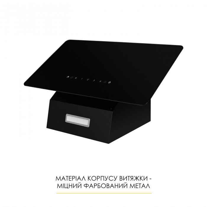 Витяжка декоративна похила WEILOR AURA WDS 63 BLACK