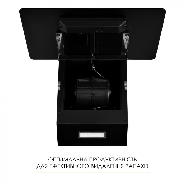 Витяжка декоративна похила WEILOR AURA WDS 63 BLACK