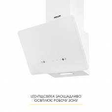 Витяжка декоративна похила WEILOR AURA WDS 63 WHITE