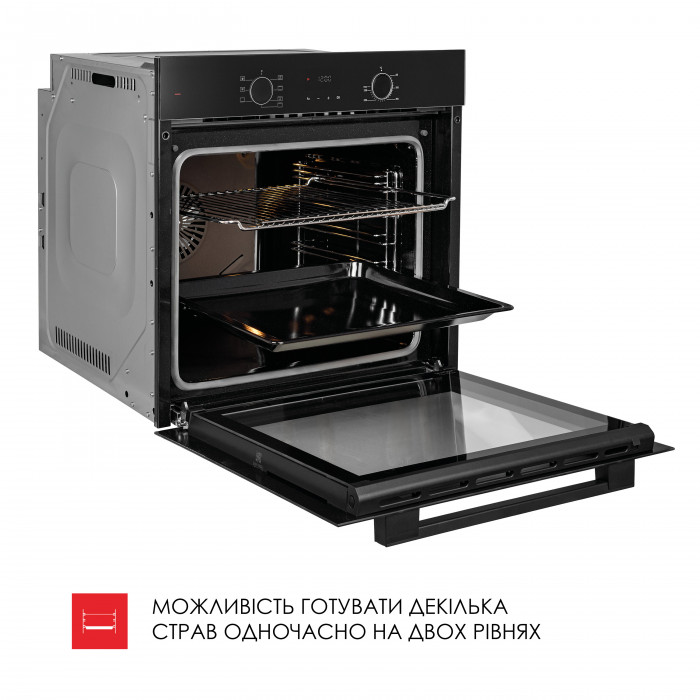 Духовой шкаф электрический  WEILOR FDO6F70BK