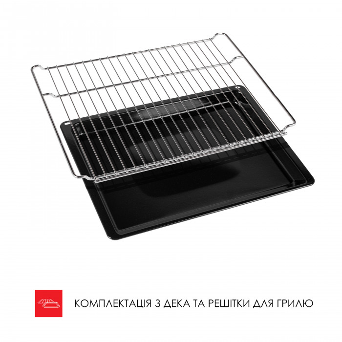 Духова шафа електрична WEILOR FDO6F71BK