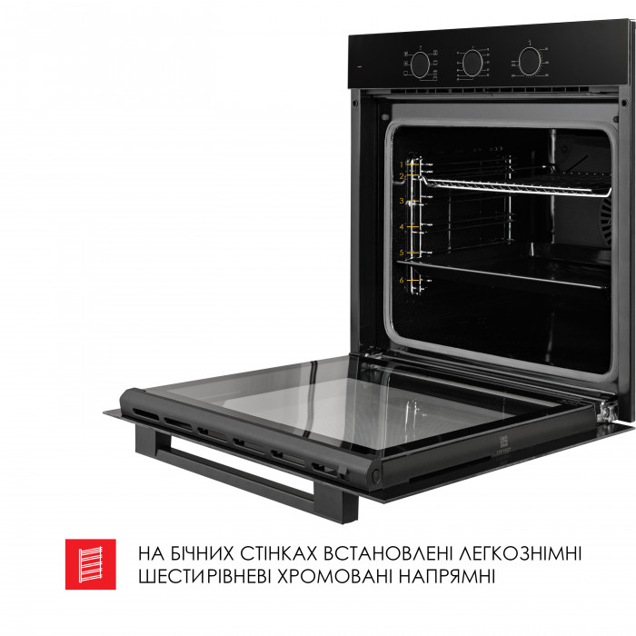 Духовой шкаф электрический  WEILOR FPO6F70BK