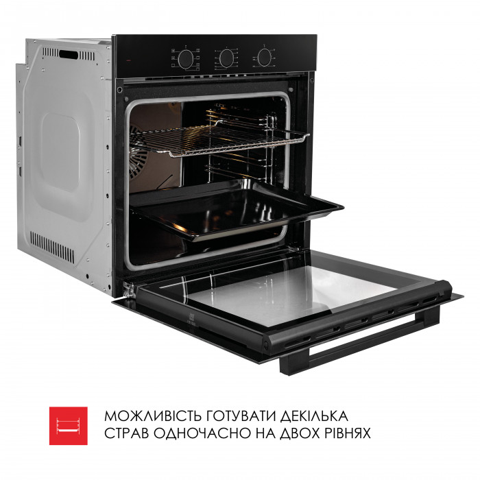 Духовой шкаф электрический  WEILOR FPO6F70BK