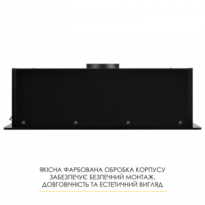 Витяжка повновбудована WEILOR LUMINA WBG 65 BLACK MATTE