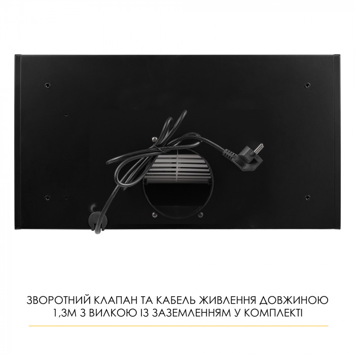 Витяжка повновбудована WEILOR LUNA WBG 55 BLACK SILENCE