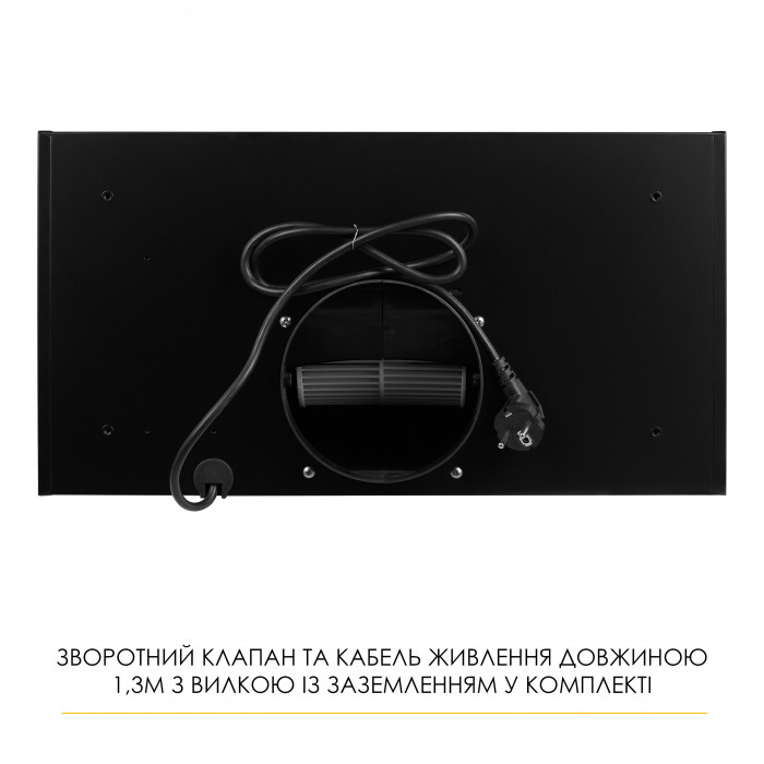 Вытяжка полновстраиваемая WEILOR LUNA WBG 56 BLACK