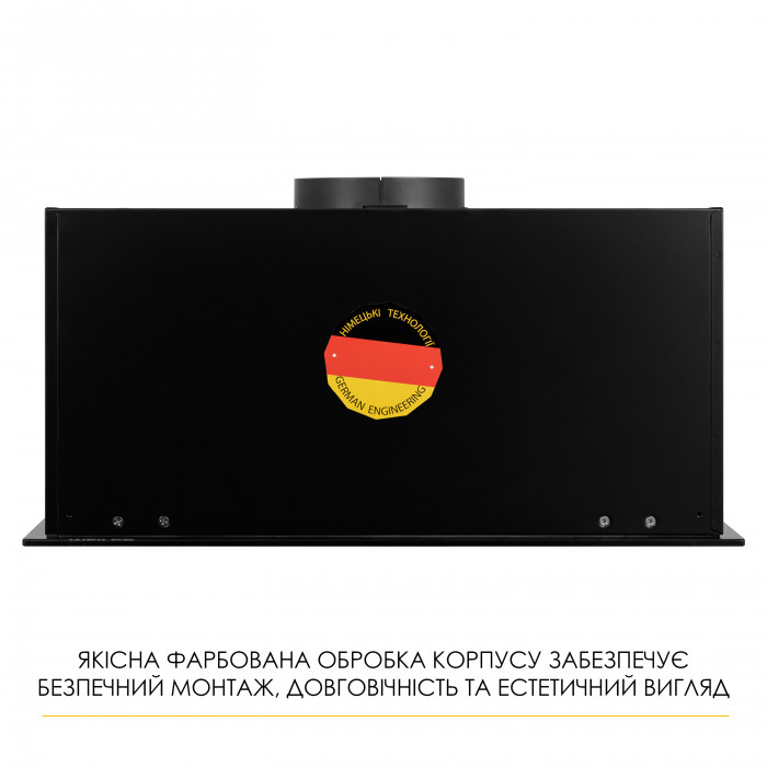 Вытяжка полновстраиваемая WEILOR LUNA WBG 56 BLACK