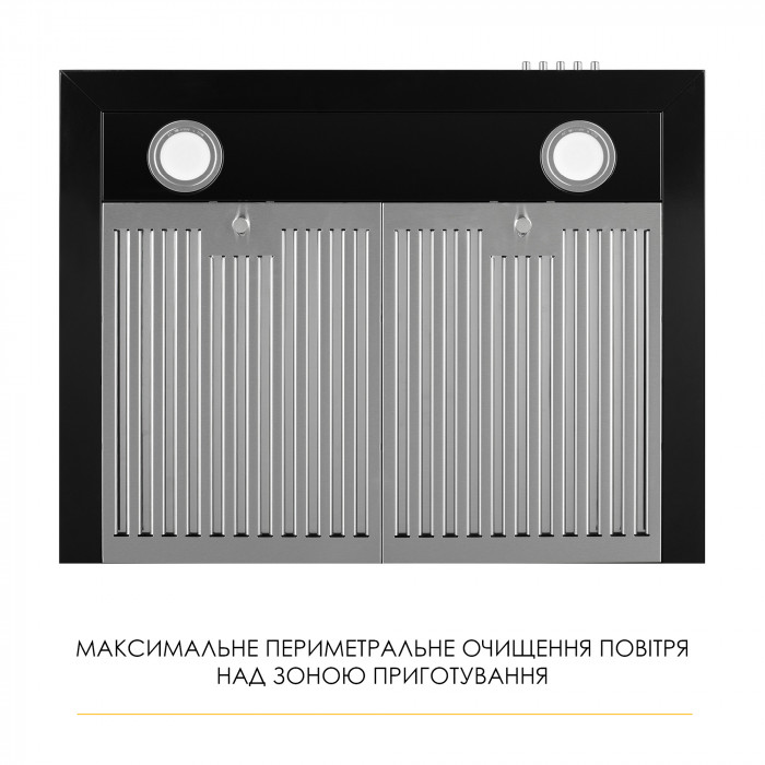 Витяжка декоративна Т-подібна WEILOR MIST WTX 68 BLACK