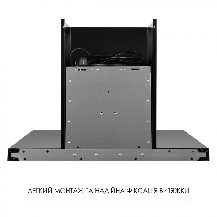 Витяжка декоративна Т-подібна WEILOR MIST WTX 68 BLACK